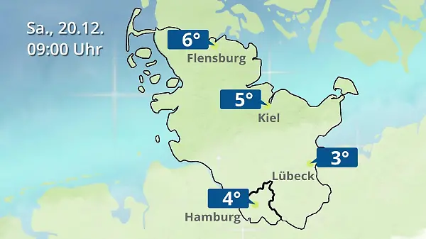 Hamburg, Schleswig-Holstein: Wie wird das Wetter?