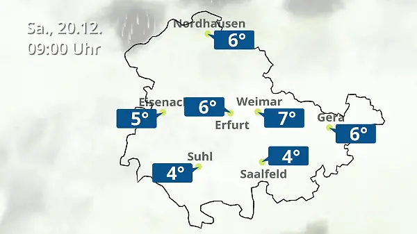 Thüringen: Wie wird das Wetter?