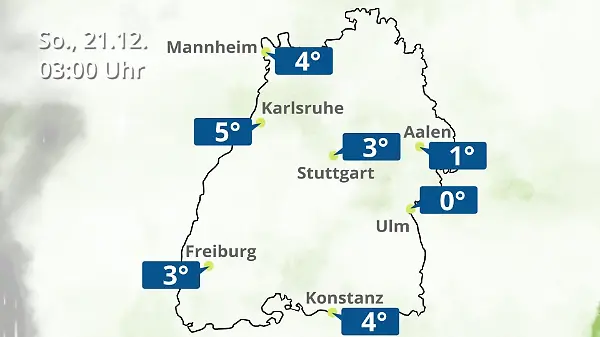 Baden-Württemberg: Wie wird das Wetter?