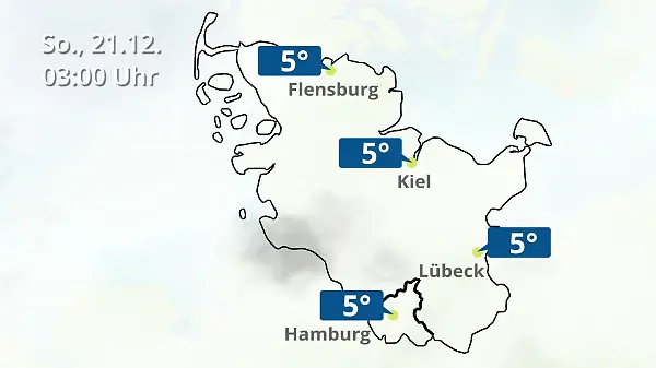 Hamburg, Schleswig-Holstein: Wie wird das Wetter?