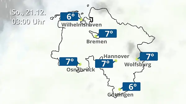 Bremen und Niedersachsen: Wie wird das Wetter?