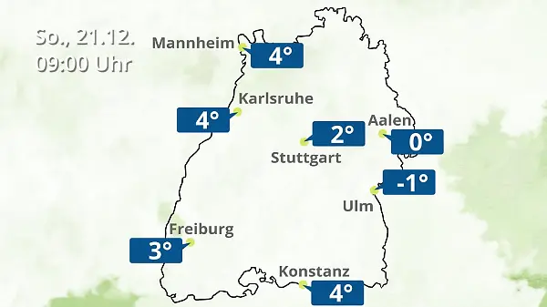 Baden-Württemberg: Wie wird das Wetter?