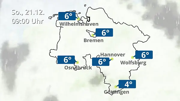 Bremen und Niedersachsen: Wie wird das Wetter?