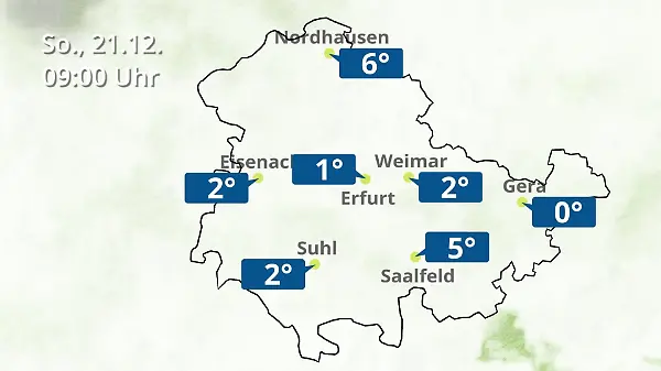 Thüringen: Wie wird das Wetter?