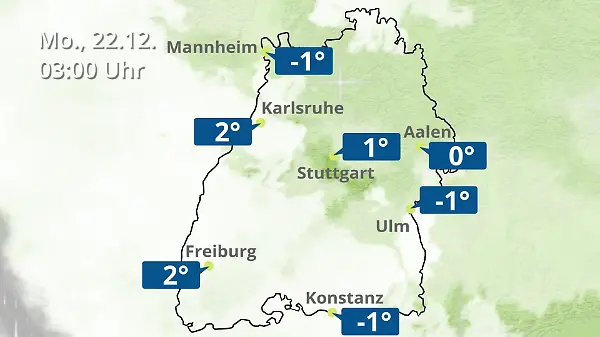 Baden-Württemberg: Wie wird das Wetter?