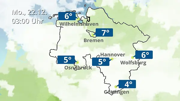 Bremen und Niedersachsen: Wie wird das Wetter?