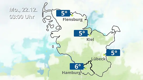 Hamburg, Schleswig-Holstein: Wie wird das Wetter?