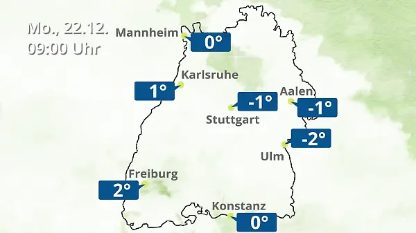 Baden-Württemberg: Wie wird das Wetter?