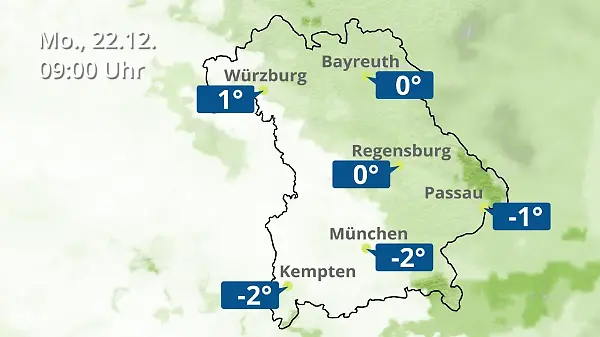 Bayern: Wie wird das Wetter?