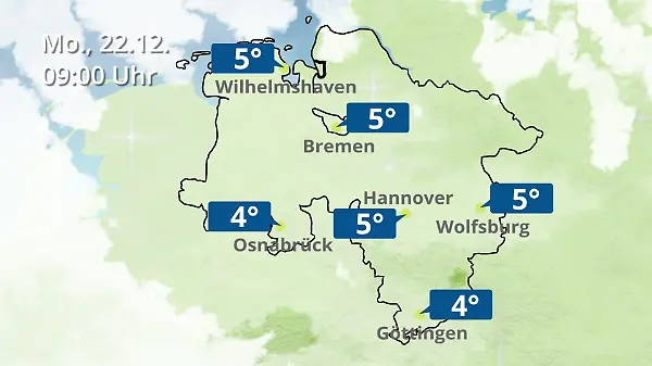 Bremen und Niedersachsen: Wie wird das Wetter?