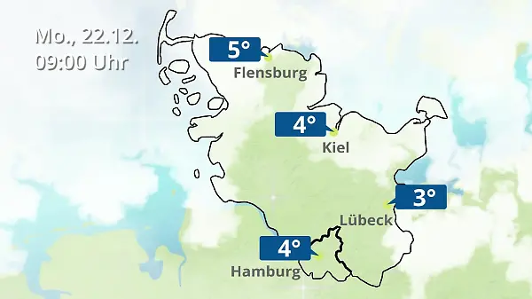 Hamburg, Schleswig-Holstein: Wie wird das Wetter?