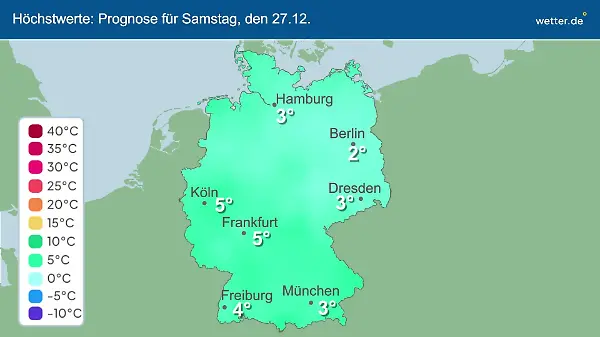 Im Video: Temperatur-Vorhersage