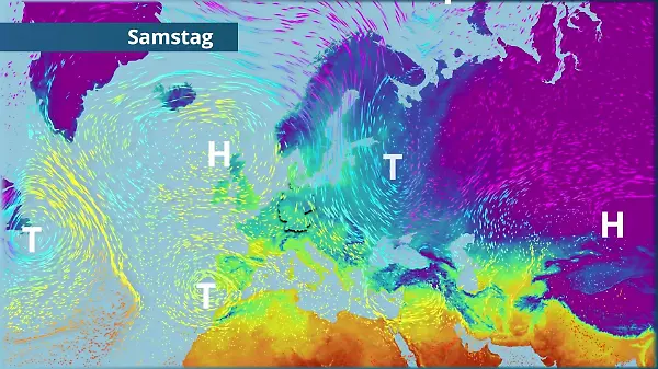 Polarluft strömt nach Deutschland