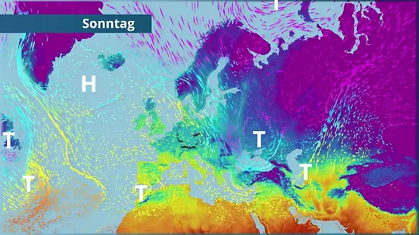 Atlantik-Hoch beeinflusst Wetter in Deutschland