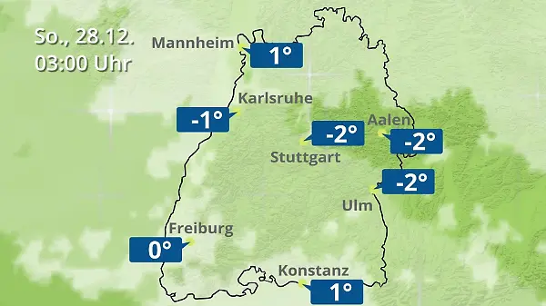 Baden-Württemberg: Wie wird das Wetter?