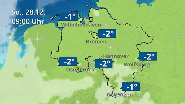 Bremen und Niedersachsen: Wie wird das Wetter?