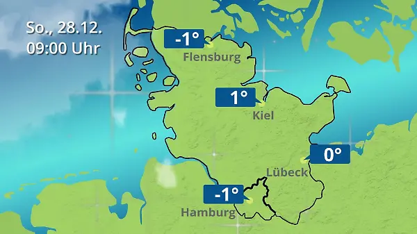 Hamburg, Schleswig-Holstein: Wie wird das Wetter?
