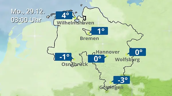 Bremen und Niedersachsen: Wie wird das Wetter?
