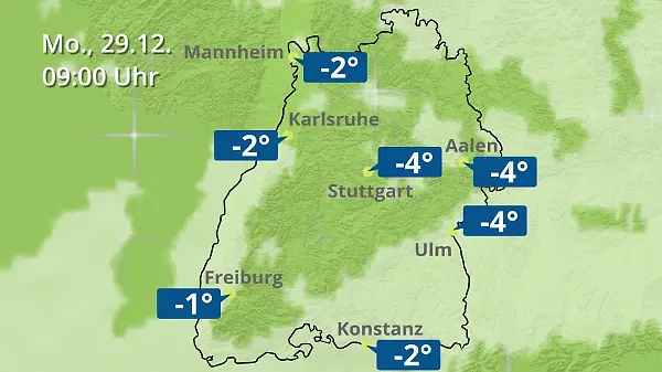 Baden-Württemberg: Wie wird das Wetter?