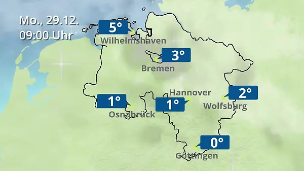 Bremen und Niedersachsen: Wie wird das Wetter?