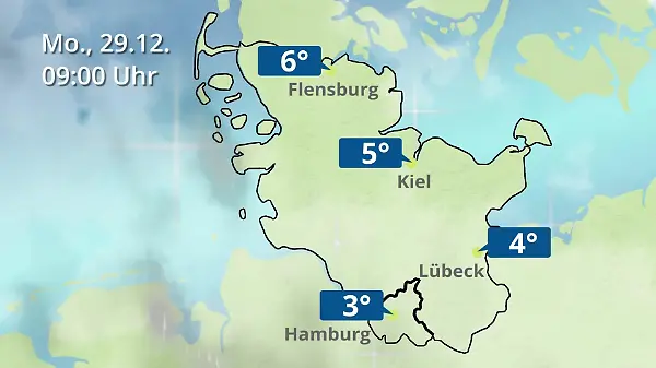 Hamburg, Schleswig-Holstein: Wie wird das Wetter?