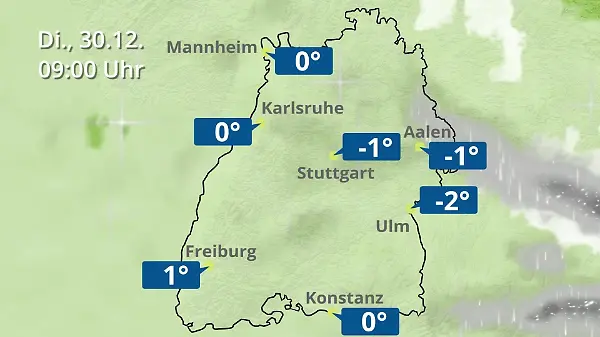 Baden-Württemberg: Wie wird das Wetter?