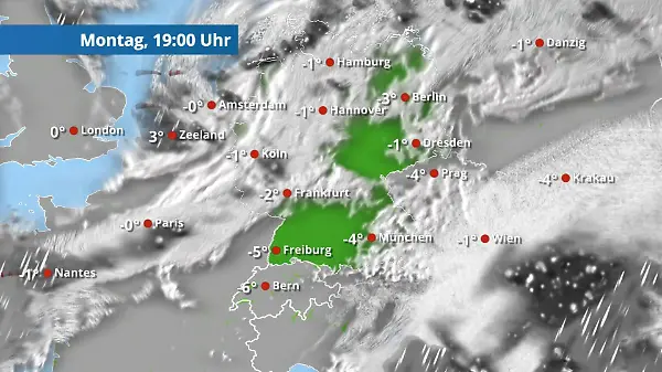 Schauerschwerpunkt bleibt zunächst der Norden