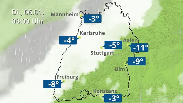 Baden-Württemberg: Wie wird das Wetter?
