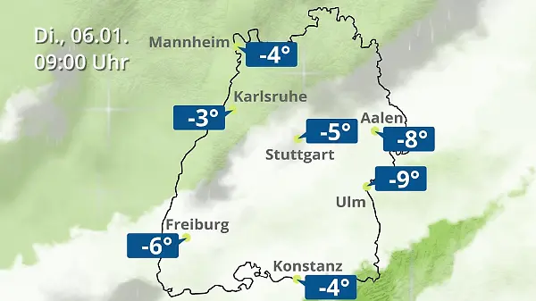 Baden-Württemberg: Wie wird das Wetter?