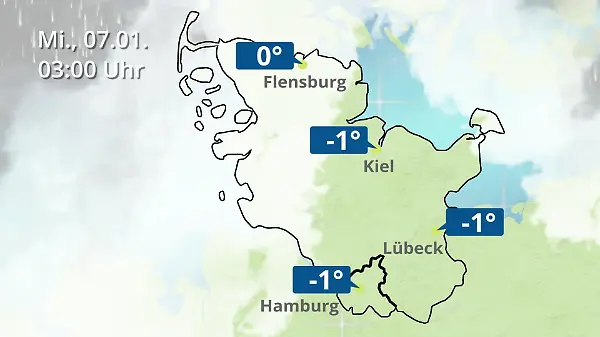 Hamburg, Schleswig-Holstein: Wie wird das Wetter?