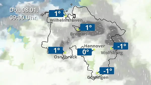 Bremen und Niedersachsen: Wie wird das Wetter?