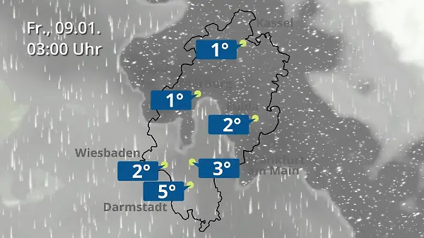 Hessen: Wie wird das Wetter?