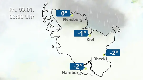 Hamburg, Schleswig-Holstein: Wie wird das Wetter?