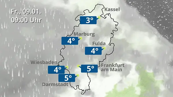 Hessen: Wie wird das Wetter?