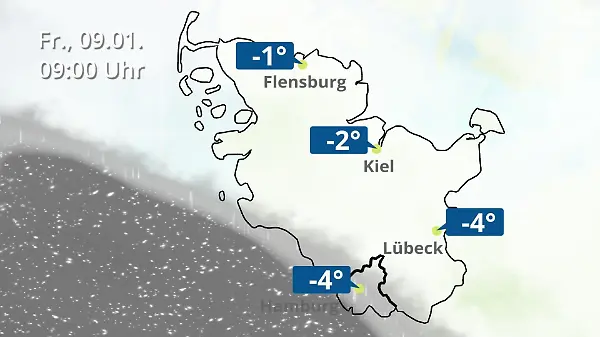 Hamburg, Schleswig-Holstein: Wie wird das Wetter?