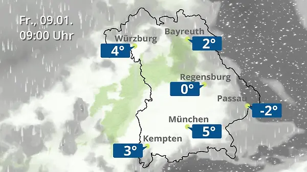 Bayern: Wie wird das Wetter?