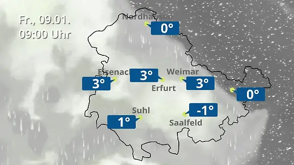 Thüringen: Wie wird das Wetter?