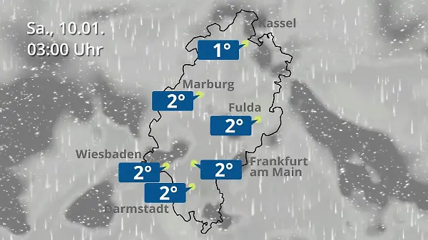 Hessen: Wie wird das Wetter?