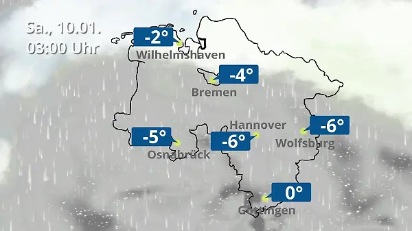 Bremen und Niedersachsen: Wie wird das Wetter?