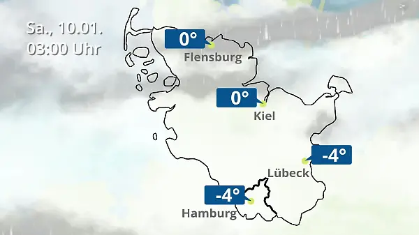 Hamburg, Schleswig-Holstein: Wie wird das Wetter?