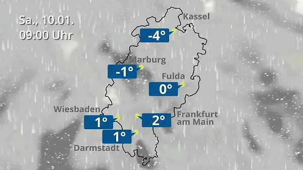 Hessen: Wie wird das Wetter?