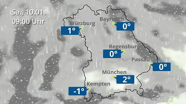 Bayern: Wie wird das Wetter?