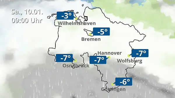 Bremen und Niedersachsen: Wie wird das Wetter?