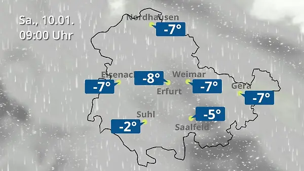 Thüringen: Wie wird das Wetter?