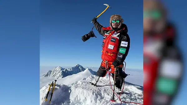 Ohne Beine! Hari (46) besteigt die höchsten Berge der Welt