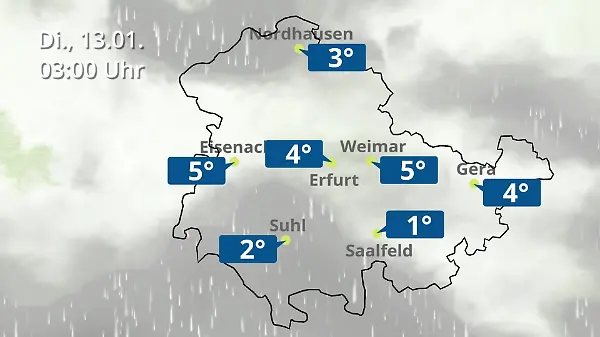 Thüringen: Wie wird das Wetter?