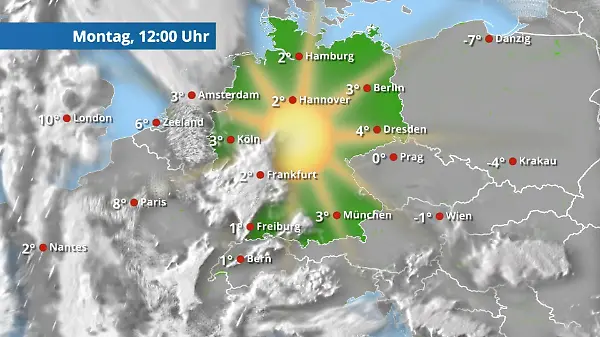 Viel Sonne, nur im Südwesten teils trüb