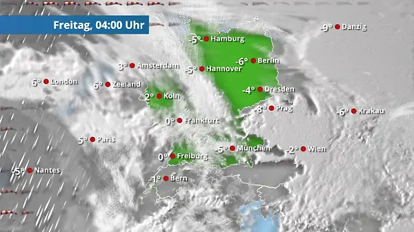 Wenig, aber gefährlicher Niederschlag