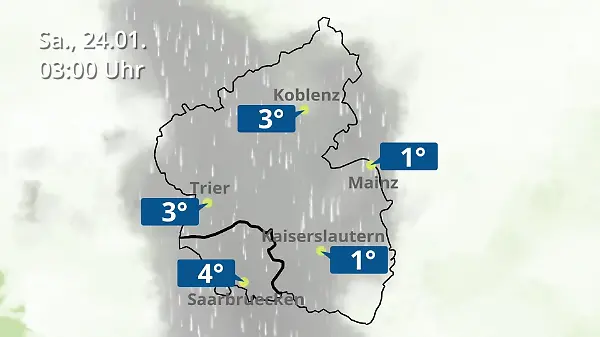 Rheinland-Pfalz, Saarland: Wie wird das Wetter?