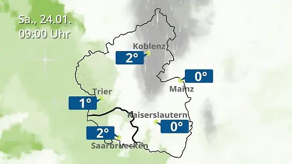 Rheinland-Pfalz, Saarland: Wie wird das Wetter?
